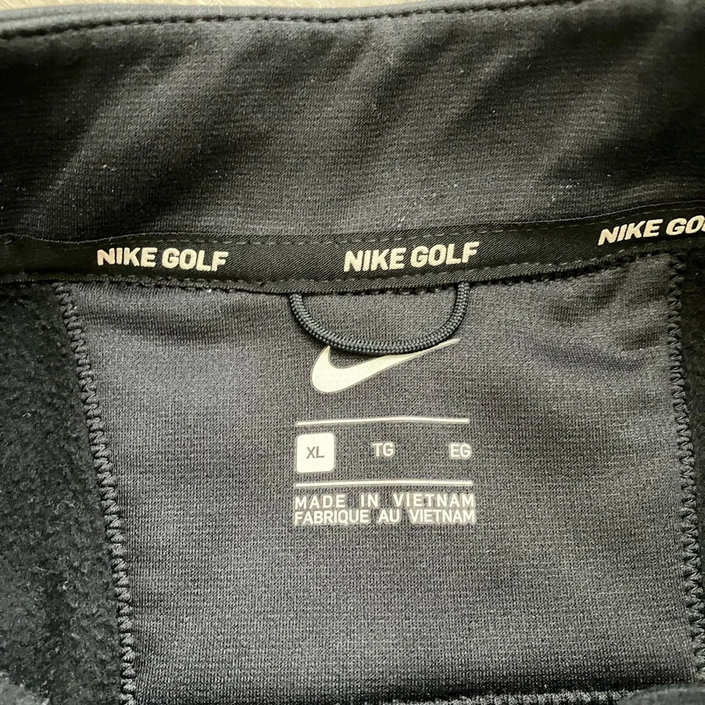 Nike Golf Therma Repel 1/2 Zip Pullover Black Men’s Size XL Activewear Fleece